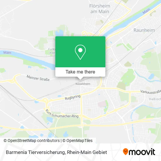 Карта Barmenia Tierversicherung