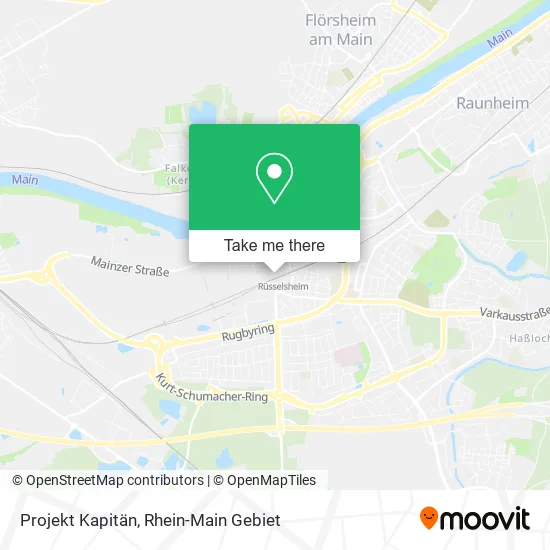 Projekt Kapitän map