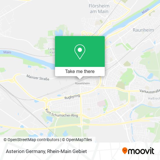 Карта Asterion Germany