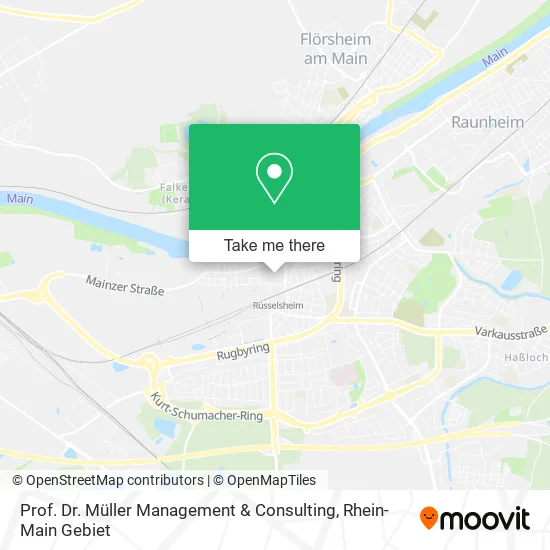 Карта Prof. Dr. Müller Management & Consulting