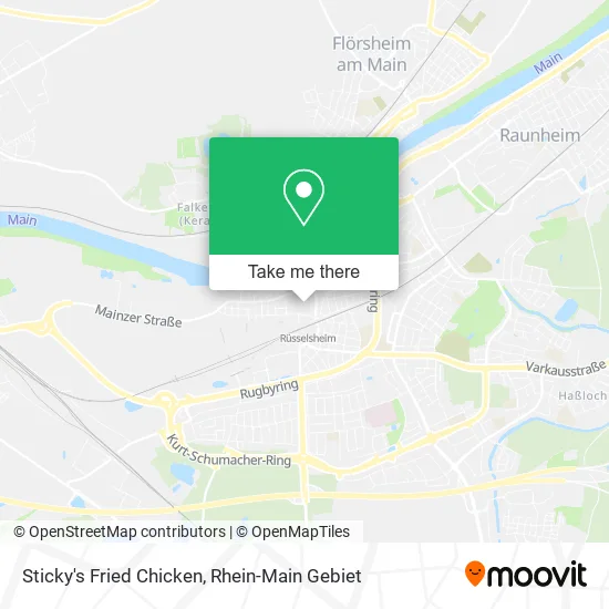 Sticky's Fried Chicken map