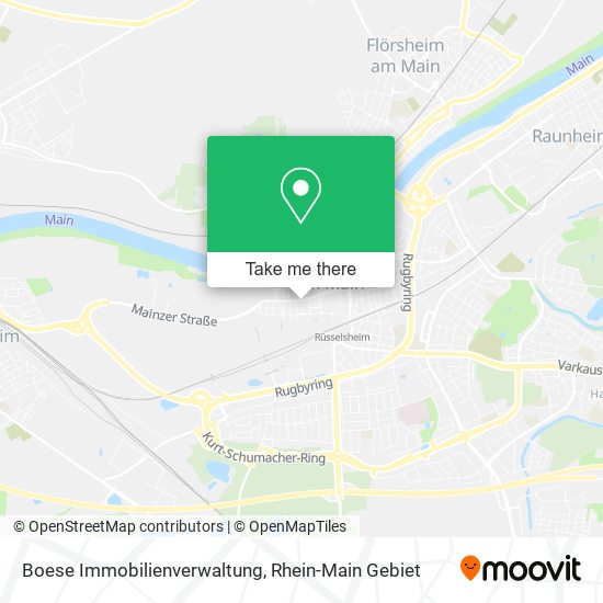 Boese Immobilienverwaltung map