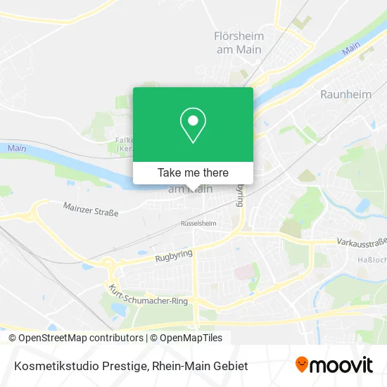Карта Kosmetikstudio Prestige