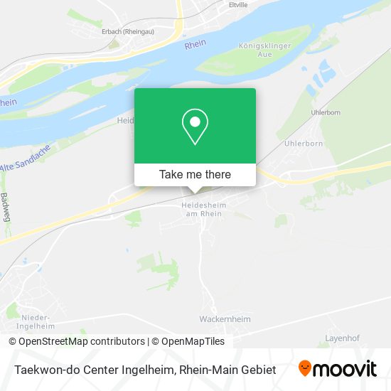 Taekwon-do Center Ingelheim map