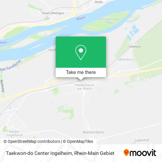 Карта Taekwon-do Center Ingelheim