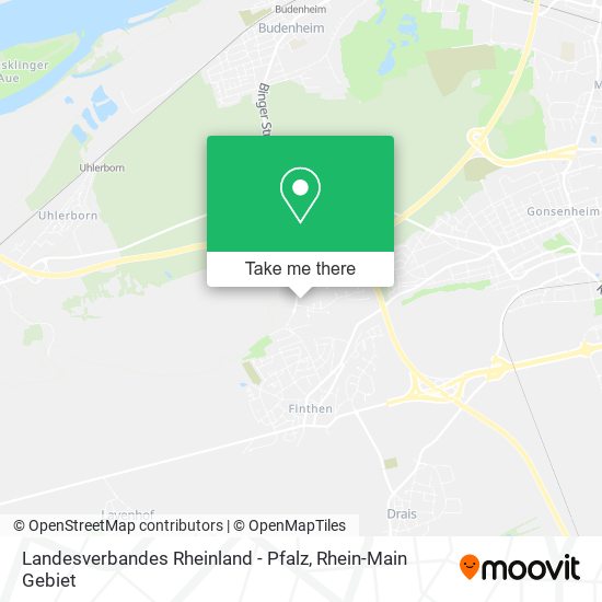 Landesverbandes Rheinland - Pfalz map