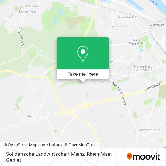 Карта Solidarische Landwirtschaft Mainz