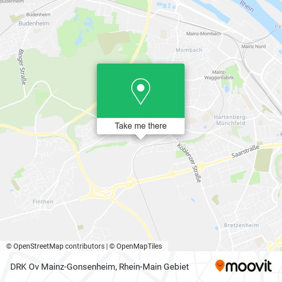 Карта DRK Ov Mainz-Gonsenheim