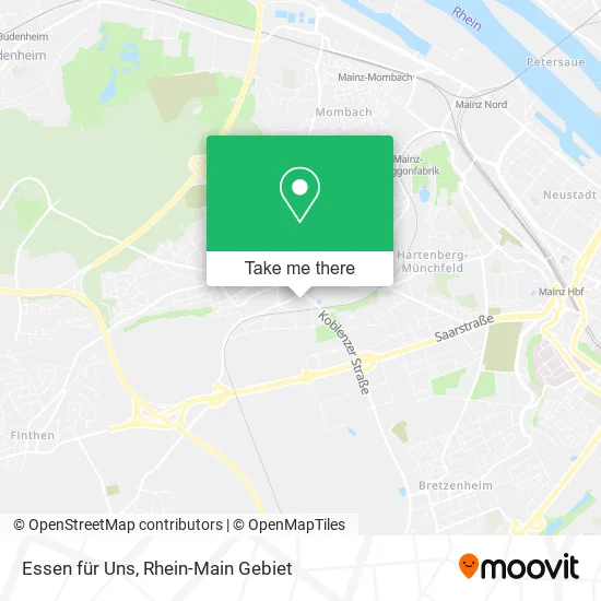 Карта Essen für Uns