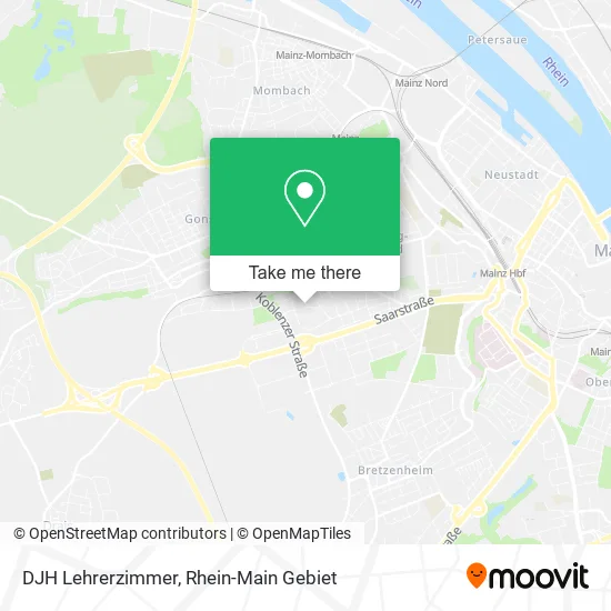 Карта DJH Lehrerzimmer