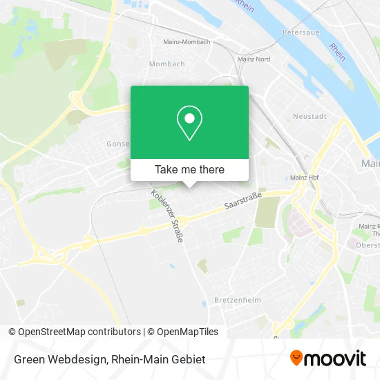 Карта Green Webdesign