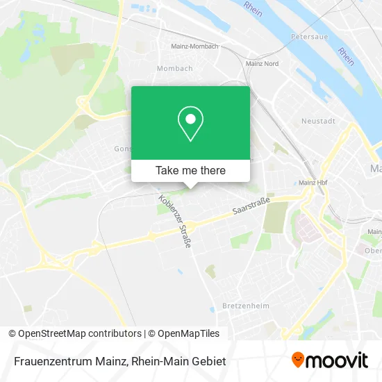 Карта Frauenzentrum Mainz