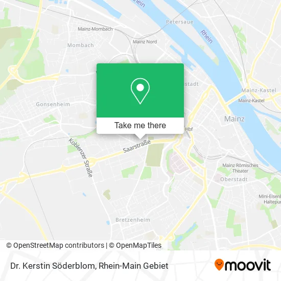 Карта Dr. Kerstin Söderblom