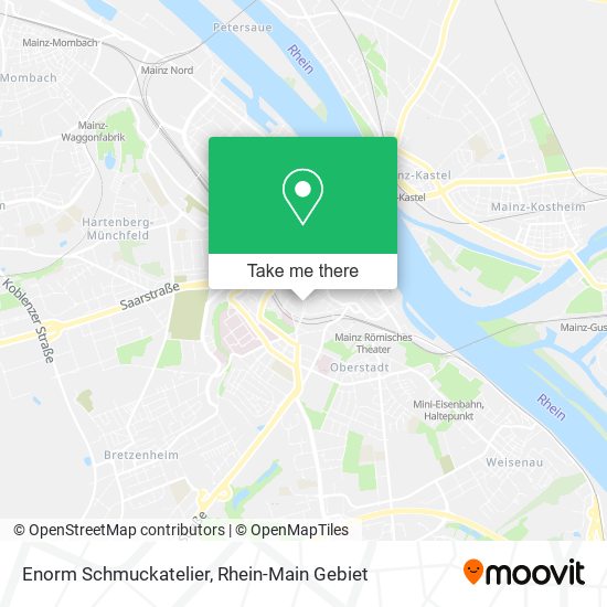 Карта Enorm Schmuckatelier