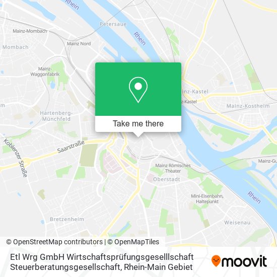 Etl Wrg GmbH Wirtschaftsprüfungsgeselllschaft Steuerberatungsgesellschaft map