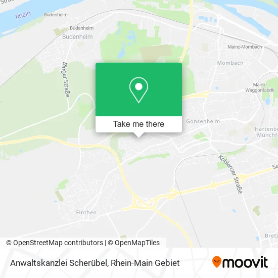 Карта Anwaltskanzlei Scherübel