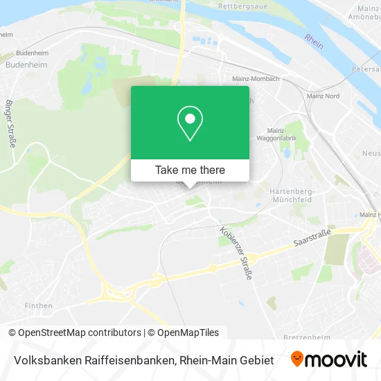 Карта Volksbanken Raiffeisenbanken