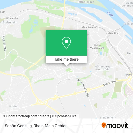 Карта Schön Gesellig