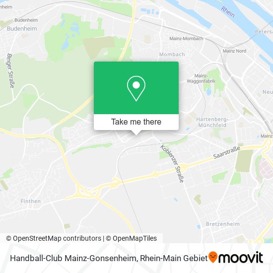 Handball-Club Mainz-Gonsenheim map