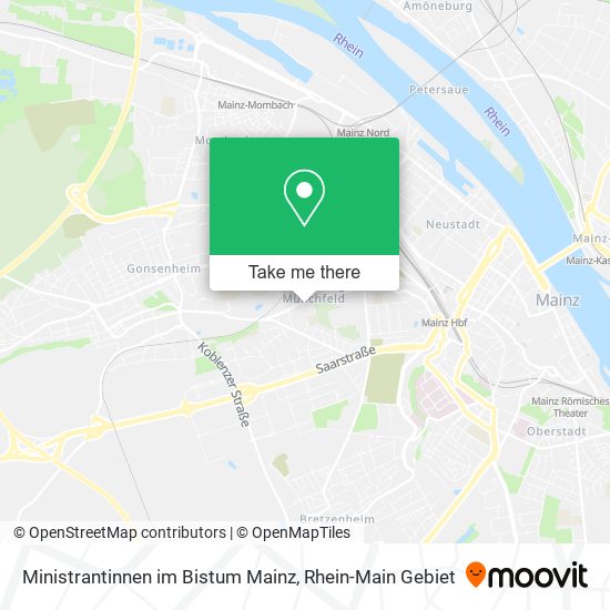 Ministrantinnen im Bistum Mainz map