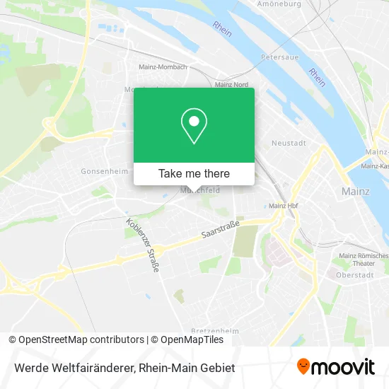 Карта Werde Weltfairänderer