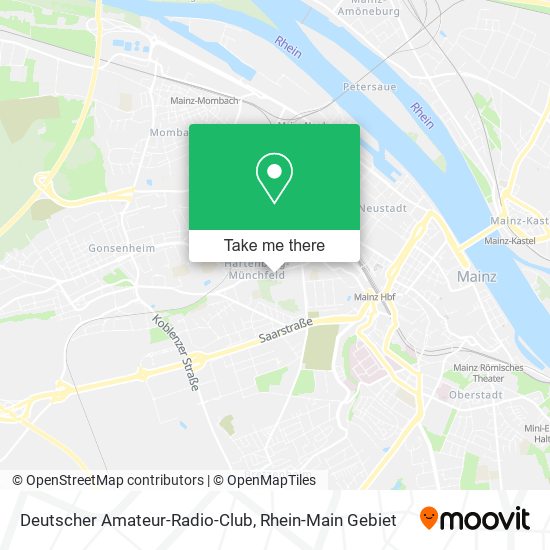 Deutscher Amateur-Radio-Club map