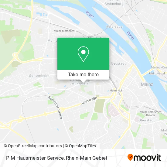 Карта P M Hausmeister Service