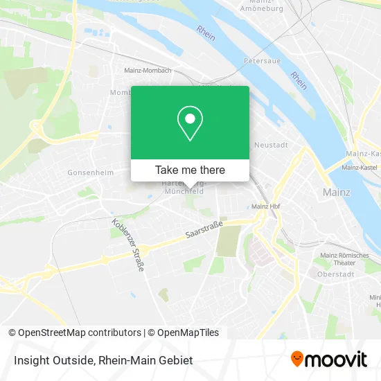 Карта Insight Outside