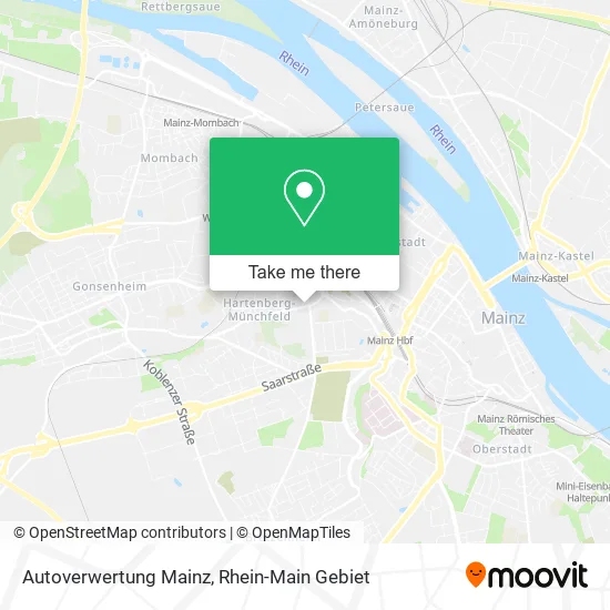 Карта Autoverwertung Mainz