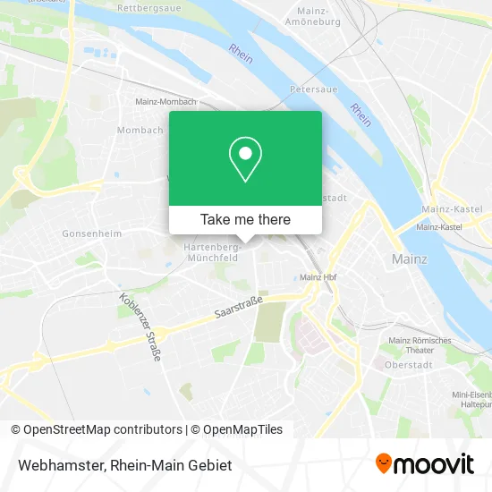 Карта Webhamster