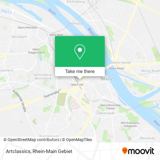 Карта Artclassics