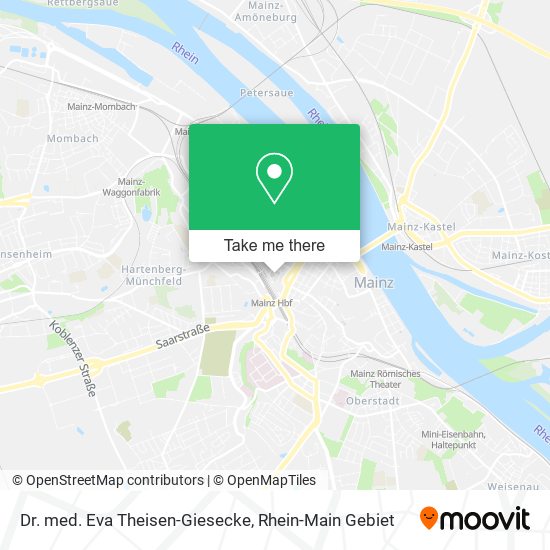 Dr. med. Eva Theisen-Giesecke map