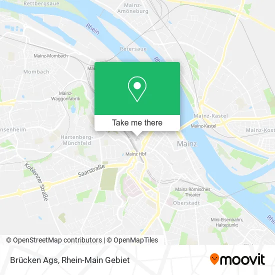 Карта Brücken Ags