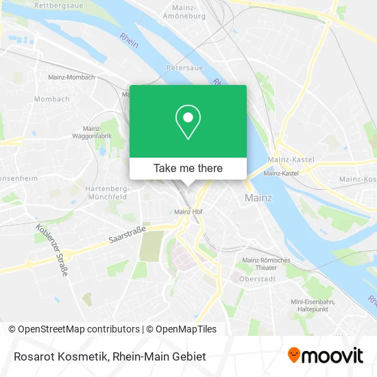 Карта Rosarot Kosmetik