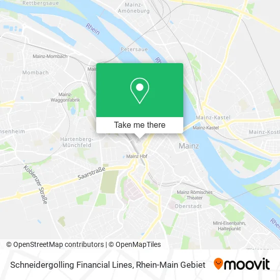 Карта Schneidergolling Financial Lines