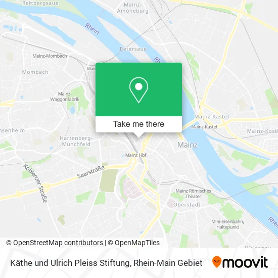 Карта Käthe und Ulrich Pleiss Stiftung