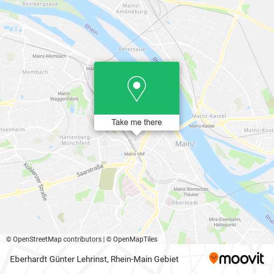 Eberhardt Günter Lehrinst map