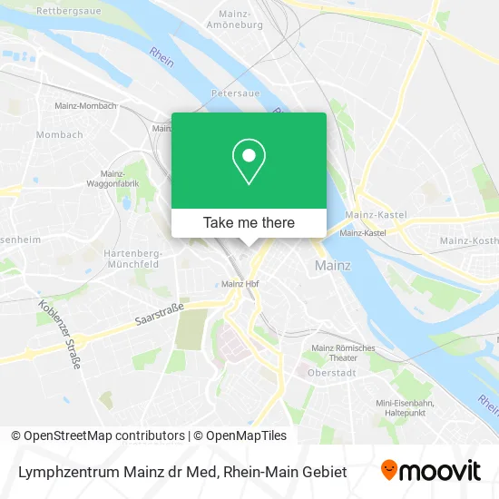Карта Lymphzentrum Mainz dr Med