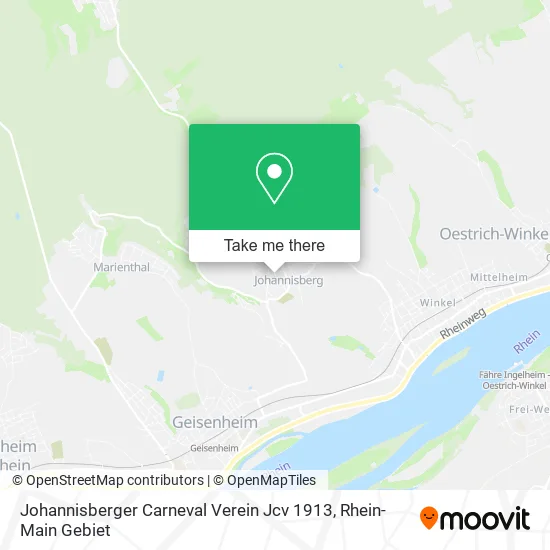 Карта Johannisberger Carneval Verein Jcv 1913