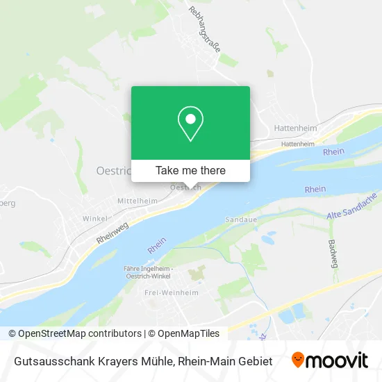 Карта Gutsausschank Krayers Mühle