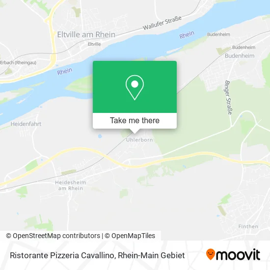 Ristorante Pizzeria Cavallino map