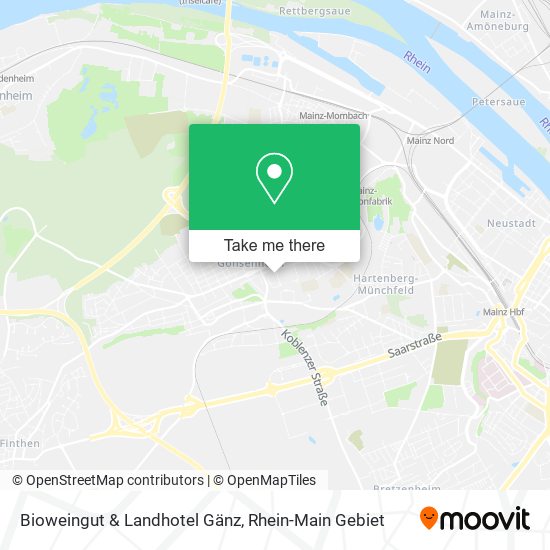 Bioweingut & Landhotel Gänz map