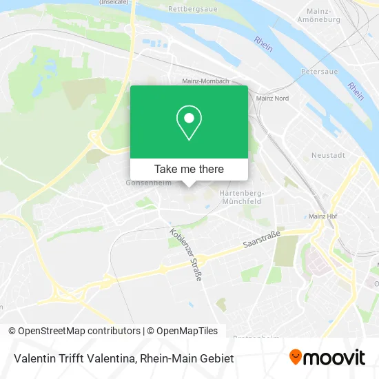Карта Valentin Trifft Valentina
