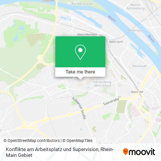 Konflikte am Arbeitsplatz und Supervision map