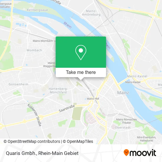 Карта Quaris Gmbh.