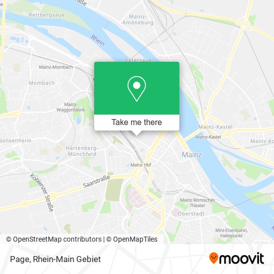 Карта Page