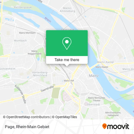 Карта Page
