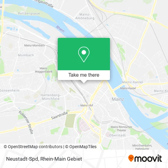 Карта Neustadt-Spd