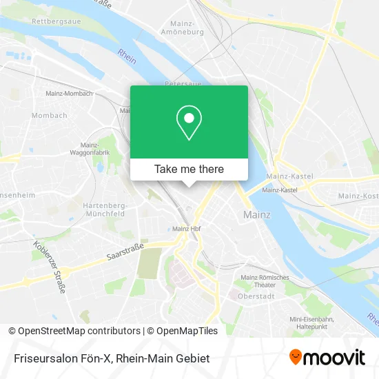 Карта Friseursalon Fön-X