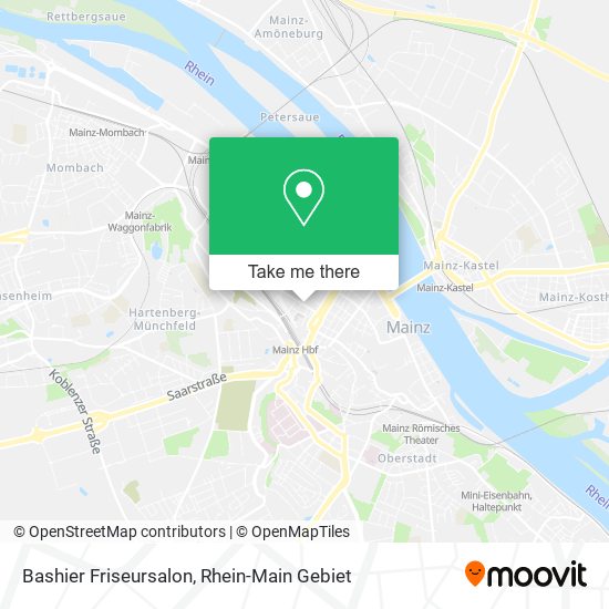 Карта Bashier Friseursalon